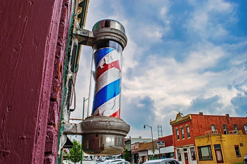 barber shop, barbershop, vintage barbershop, vintage barber shop, barbershop pole, barber shop pole, barber stripes, small town barber, vintage barber pole, small town, main street, missouri, barber shop, barber shop, barber shop, barber shop, barber shop, barbershop, barbershop